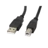 Lanberg CA-USBA-11CC-0050-BK USB-Kabel 5 m 2.0 USB B Schwarz (CA-USBA-11CC-0050-BK)