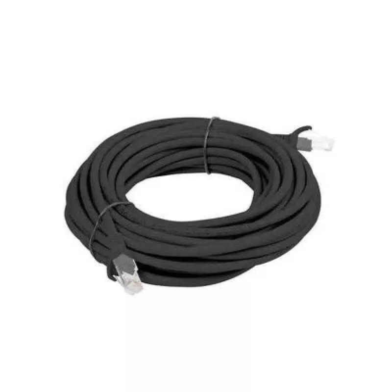 LANBERG PCU6-10CC-0050-BK Patchkabel RJ45 Kat. 6 UTP 0,5 m schwarz