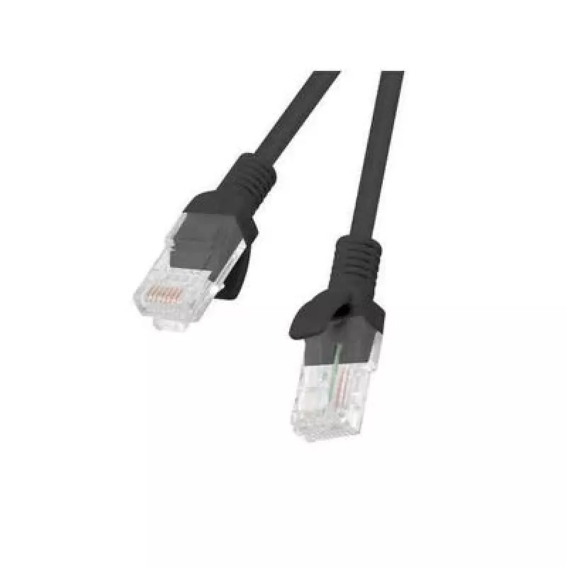 Netzwerkkabel LANBERG PCU5-10CC-0500-BK Cat5e U/UTP RJ-45 — 5 m, schwarz, CCA-Leiter