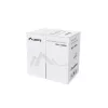 LANBERG Netzwerkkabel Cat5e U/UTP LCU5-12CU-0305-BK, 24 AWG Kupfer, 305 m, Schwarz