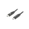 LANBERG USB-C-auf-USB-C-Kabel CA-CMCM-40CU-0018-BK — USB 2.0, 1,8 m, schwarz