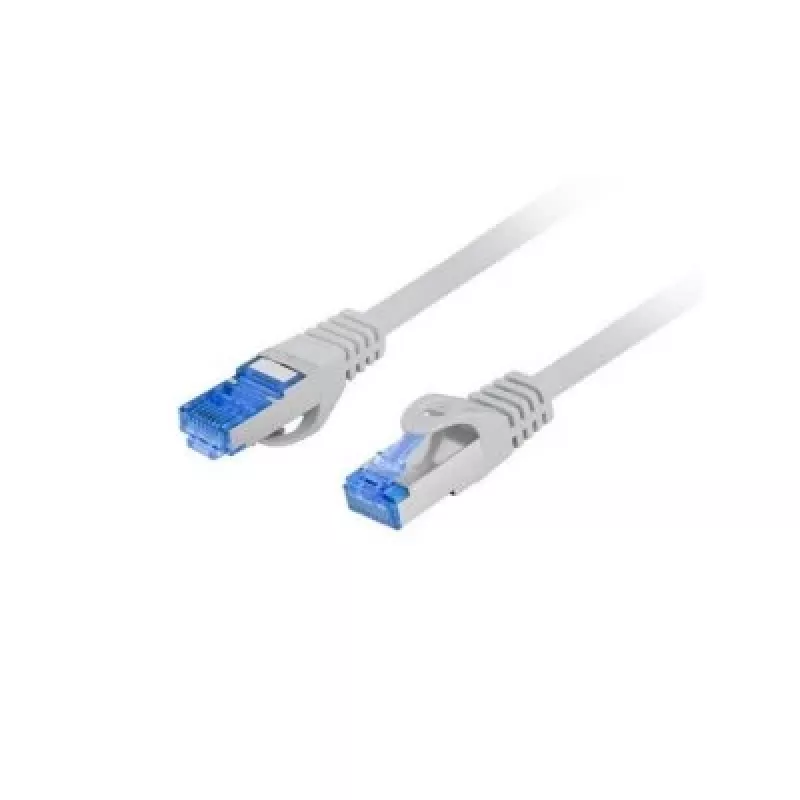 Netzwerkkabel LANBERG PCF6A-10CC-0500-S Cat6a S/FTP RJ-45–RJ-45 5 m Grau LSZH