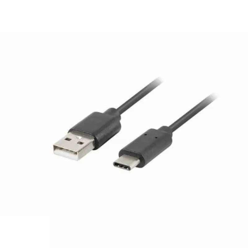 Lanberg CA-USBO-31CU-0018-BK USB-Kabel 1,8 m USB 3.2 Gen 1 (3.1 Gen 1) USB-C USB-A Schwarz (CA-USBO-31CU-0018-BK)