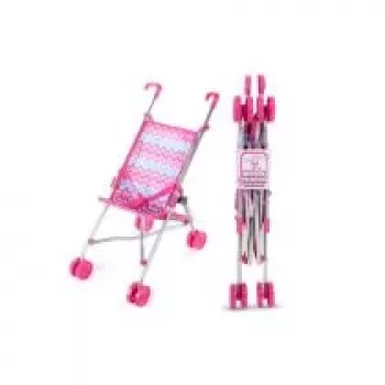 Puppenwagen Artyk 122781 – leichtes faltbares Design für Spielpuppen