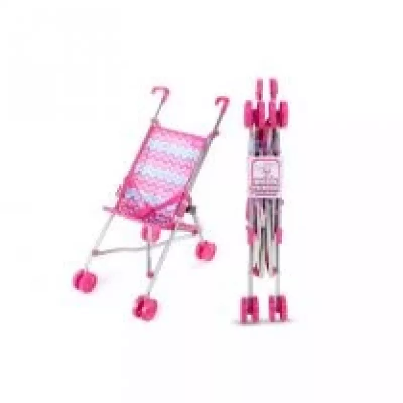 Puppenwagen Artyk 122781 – leichtes faltbares Design für Spielpuppen