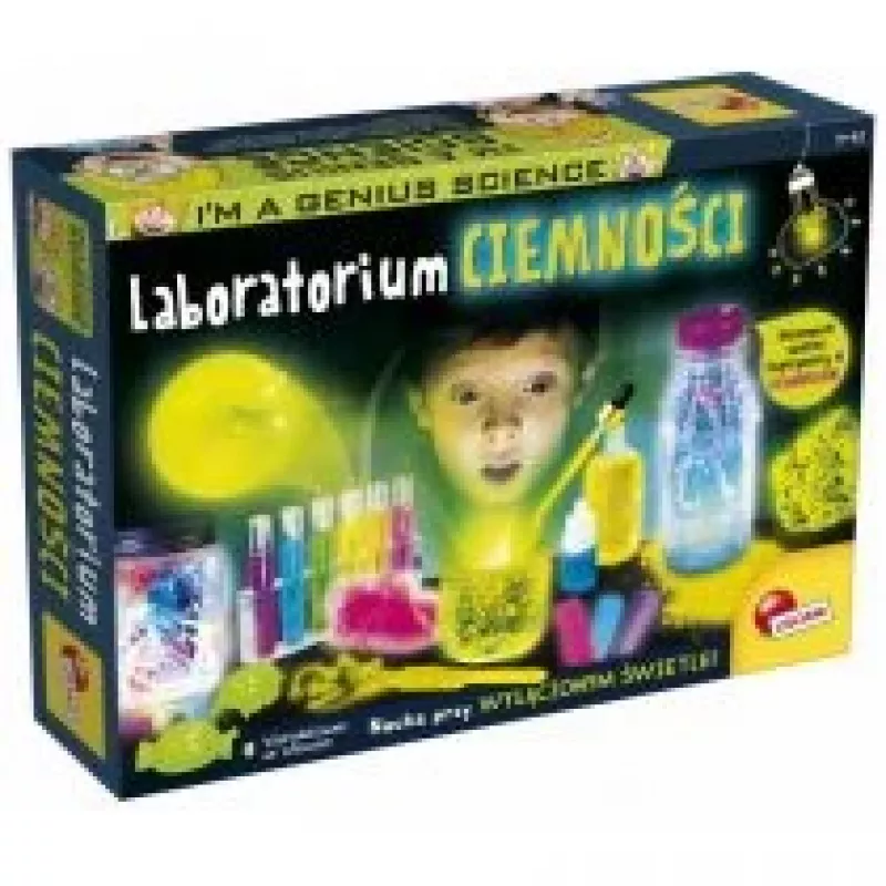 Lernset Liscianigiochi Im A Genius Das Labor der Dunkelheit 304-PL83879 (Wissenschaftskasten)