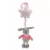 Plüsch-Spieldose TULILO Hase 38 cm Modell 9026 — Musikspielzeug Hase, 38 cm