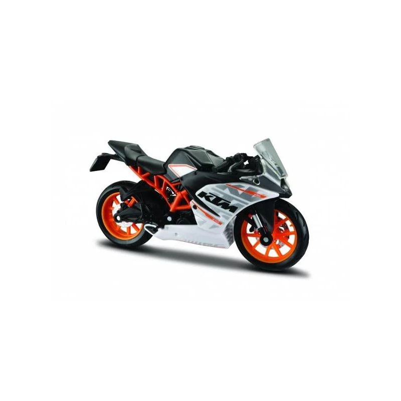 Druckguss-Maisto-Motorradmodell KTM RC390 1:18 Maßstab mit Ausstellungsständer