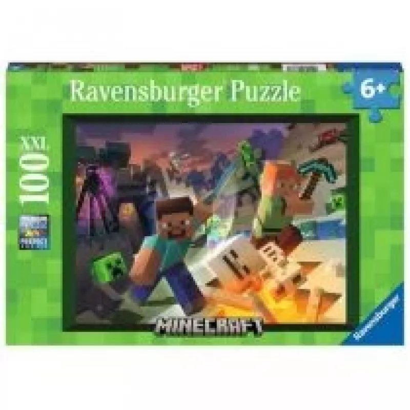 Ravensburger Minecraft 100 Teile Puzzle Videospiel