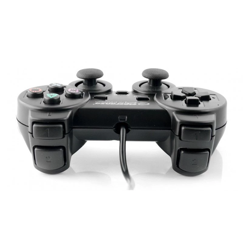 Esperanza EGG107K Gaming-Controller Gamepad PC, PlayStation 3 Analog / Digital USB 2.0 Schwarz