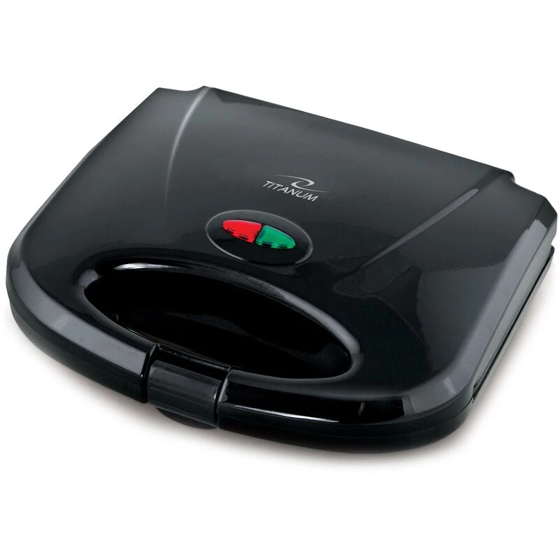 Esperanza Titanum Pizzaiola TKT005K Sandwichmaker, 700 W, schwarz