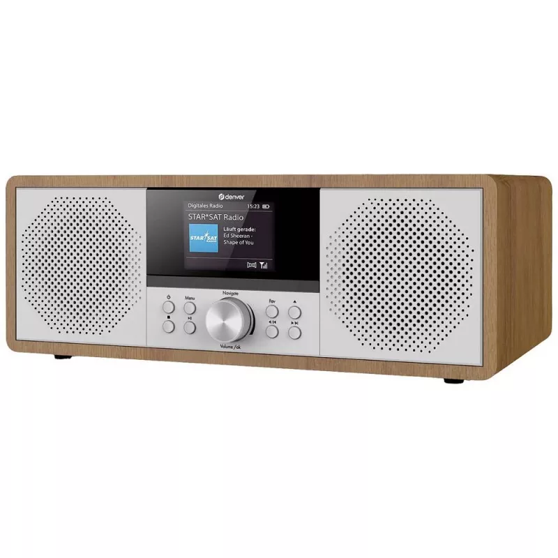 Internet Radio Denver MIR-270DW DAB+ FM 20W Holz