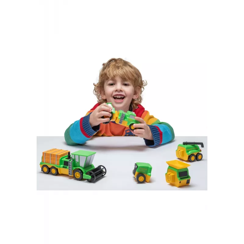 Popular Playthings - Mix or Match Vehicles Farm (Bilingual)