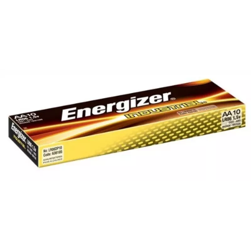 Energizer Industrial AAA Alkaline-Batterien - 6x 10er-Packs + 6x 10er-Packs gratis