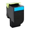 Lexmark 70C2HC0/702HC Toner-Kit Cyan Rückgabeprogramm. 3K Seiten ISO/IEC