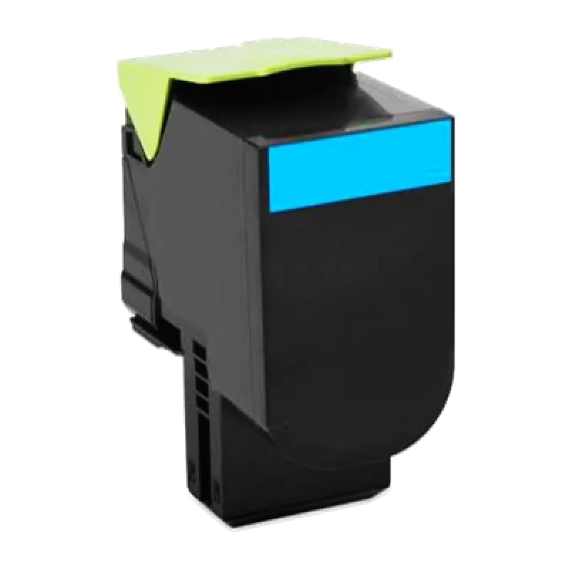 Lexmark 70C2HC0/702HC Toner-Kit Cyan Rückgabeprogramm. 3K Seiten ISO/IEC