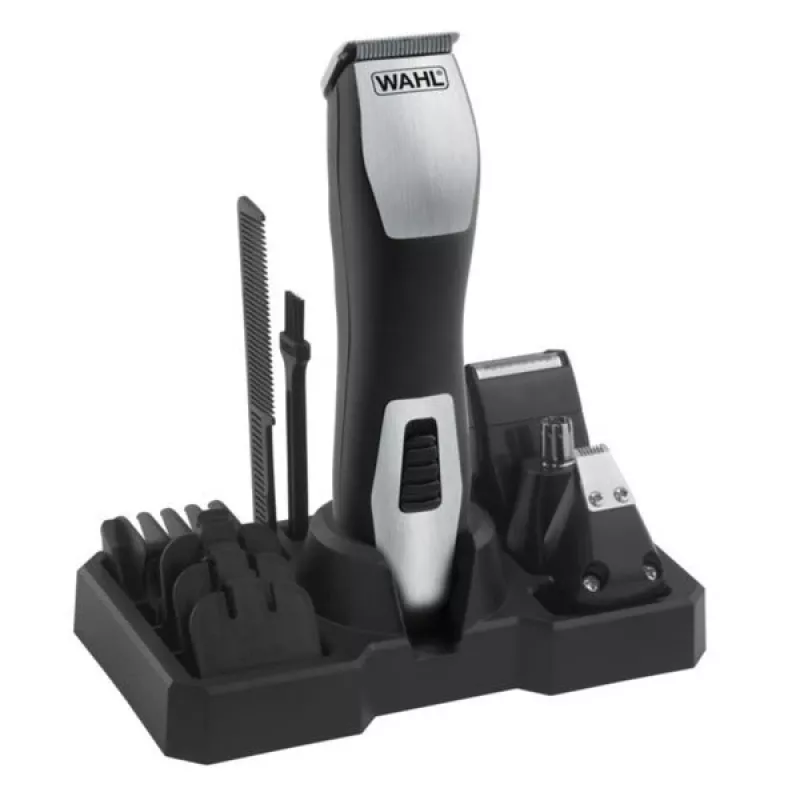 Trimmer Wahl GroomsMan Pro Battery Schwarz Edelstahl 0,7 mm 3 cm