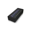 ICY BOX IB-AC618 USB 3.2 Gen 1 (3.1 Gen 1) Type-B 5000 Mbit/s Schwarz