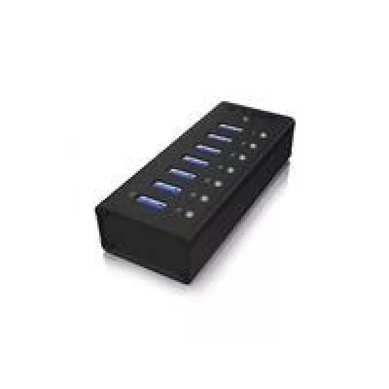 ICY BOX IB-AC618 USB 3.2 Gen 1 (3.1 Gen 1) Type-B 5000 Mbit/s Schwarz