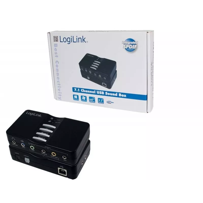 LogiLink USB Sound Box Dolby 7.1 8-Kanal 7.1 Kanäle