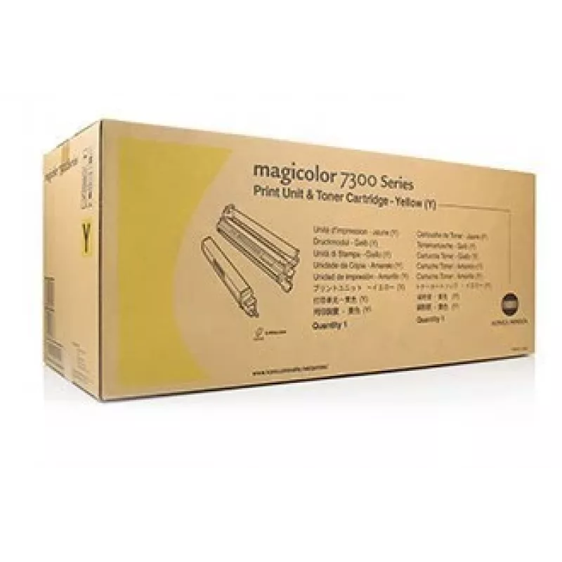 Konica Minolta A3VU250/TN-711Y Toner Gelb. 31,5K Seiten/5 % für KM Biz