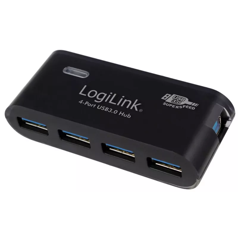 LogiLink USB 3.0 4x - 5000 Mbit/Sek - USB 3.0 - 5 V - 107 mm - 200 mm - 101 mm (UA0170)