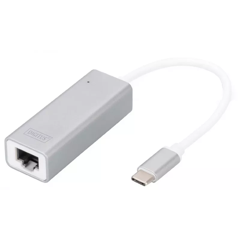 Digitus DN-3024 USB 3.0 Adapter 20 cm 1x USB-C auf 1x RJ45 Geschirmt