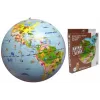 Caly Animal Globe Maxi Globus 50 cm, Mehrfarbig
