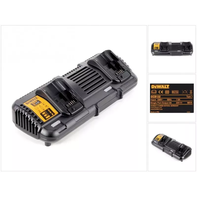 Batterieladegerät DeWalt DCB132-QW
