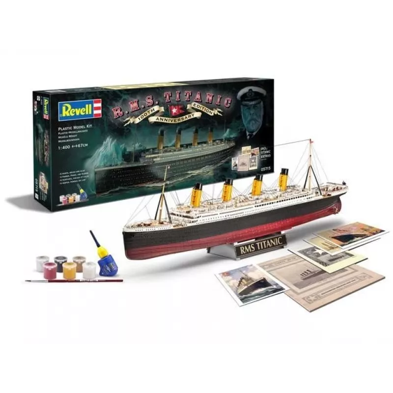 Rv05715 - Revell -1:400 - Geschenkset - 100 Jahre Titanic (Sonderausgabe)