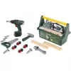 Theo Klein 8520 Bosch Toolbox I mit viel Werkzeug I inkl. batteriebetriebenem Akkuschrauber