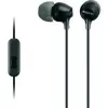 Sony MDR-EX15AP, kabelgebunden, 8 - 22000 Hz, Anrufe/Musik, 3 g, Headset, schwarz