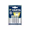 VARTA HR03 AAA Recharge Accu Leistung 1000 mAh 05703 Akkus 4 Stück Grün, Gelb