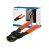 LogiLink WZ0004 Kabel-Crimpwerkzeug Crimpzange Schwarz. Rot