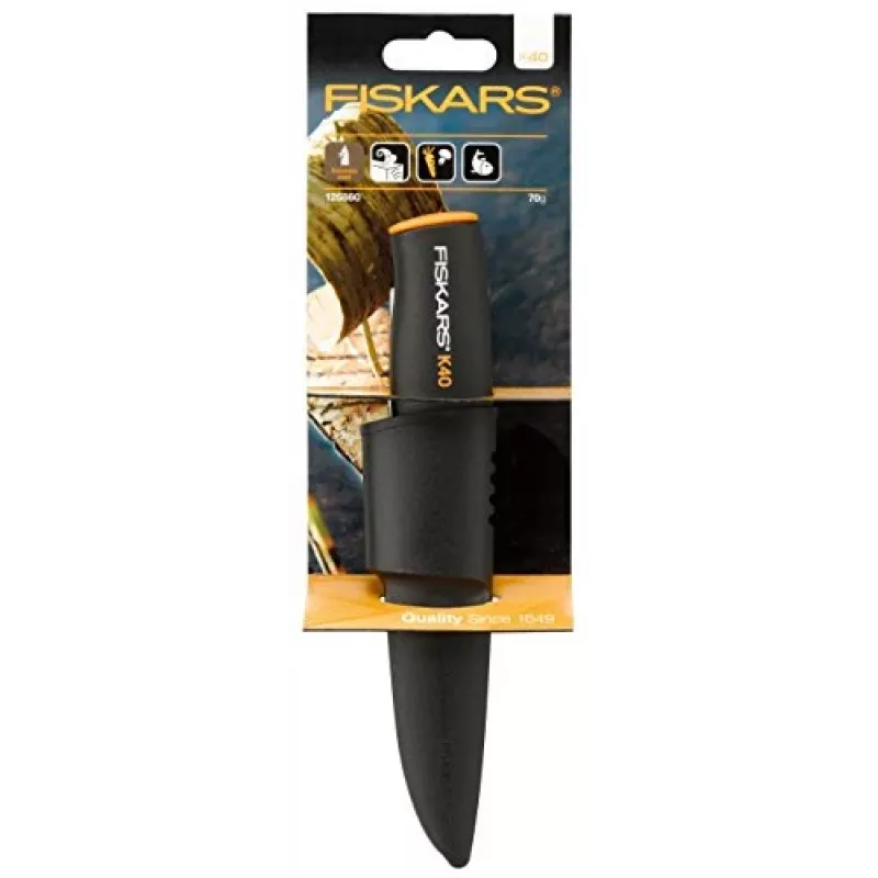 Fiskars Universal Utility Knife K40 Schwarz Grau (1001622)