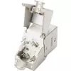 Digitus CAT 6A Keystone Modul, geschirmt, mit intelligentem Kabelmanager