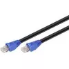 Goobay 94393 Ethernet-Patchkabel Schwarz