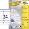 Avery Mehrzweck-Etiketten Laser Kopierer Inkjet 24 pro Blatt 70x36mm