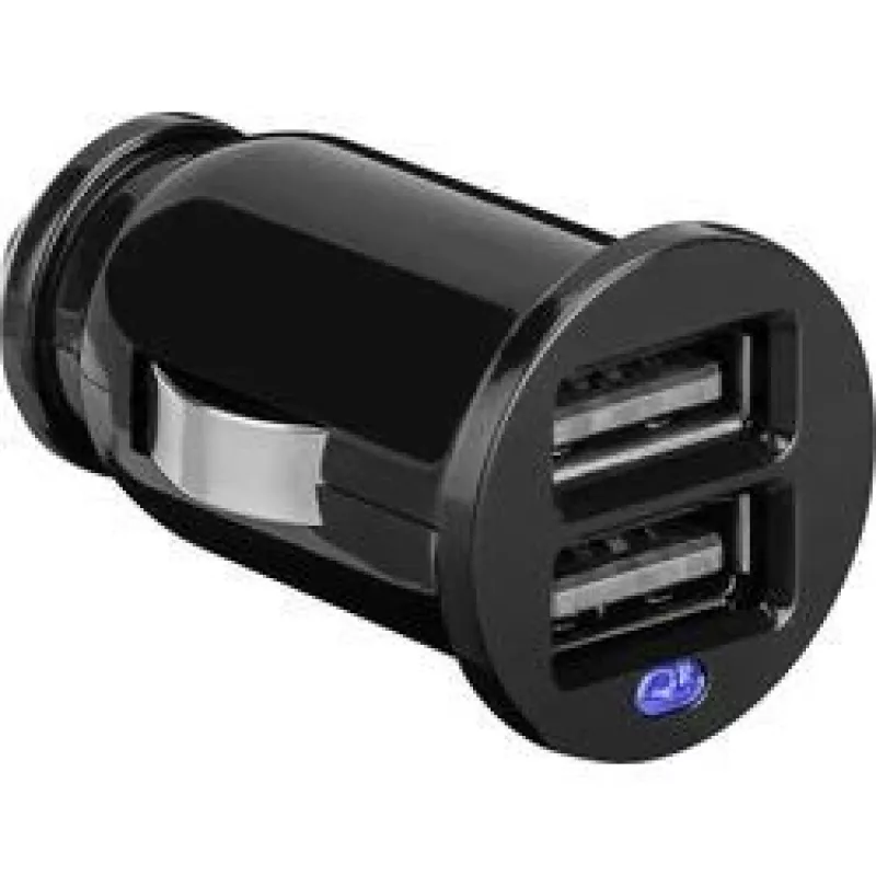 Wentronic 44177 - Auto - MP3 - Mobiltelefon - Smartphone - Tablet - Zigarettenanzünder-Adapter - Kontakt - CE - WEEE - Schwarz (44177)