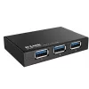USB-Hub D-Link DUB-1340 Schwarz