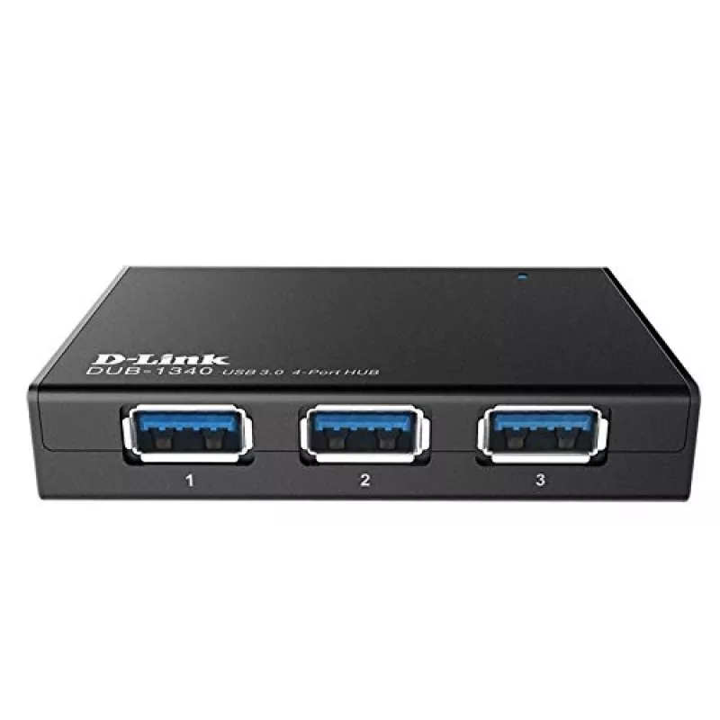 USB-Hub D-Link DUB-1340 Schwarz