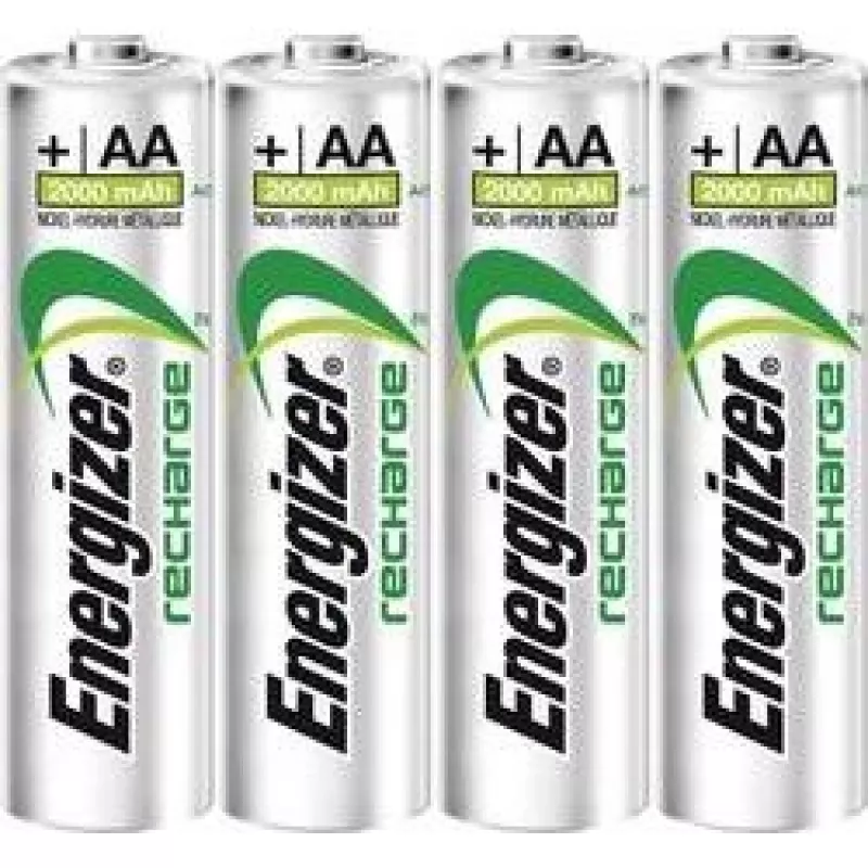 Energizer ACCU Recharge Power Plus NiMH-Akkus AA 2000mAh 4er-Pack