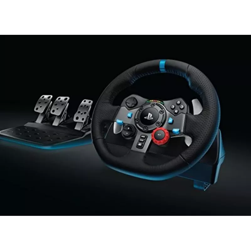 Logitech G G29 Lenkrad + Pedale PlayStation 3, PlayStation 4 Analog USB 2.0 Schwarz