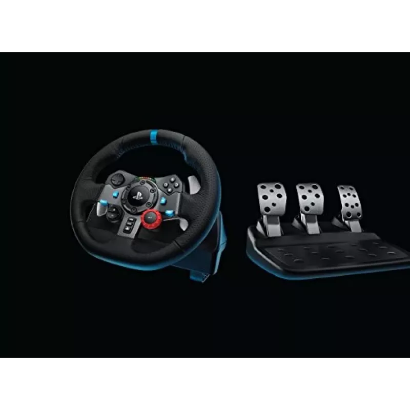 Logitech G G29 Lenkrad + Pedale PlayStation 3, PlayStation 4 Analog USB 2.0 Schwarz