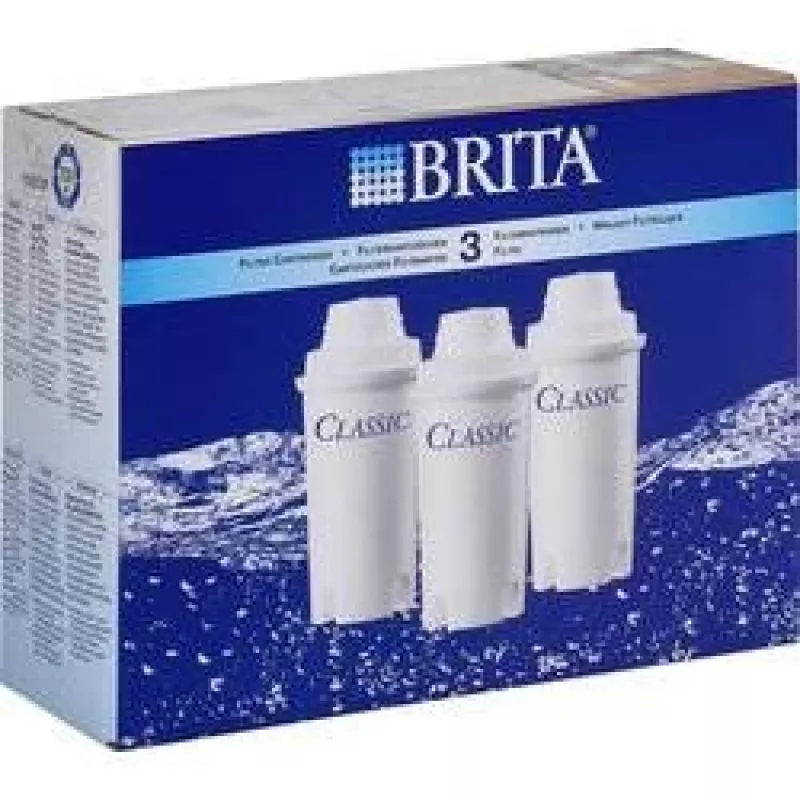 Brita 205386 Filterkartuschen 3er-Pack klassische Ersatzkartuschen (205386)