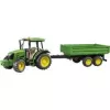 Traktormodell BRUDER John Deere 5115 M mit Kippanhänger