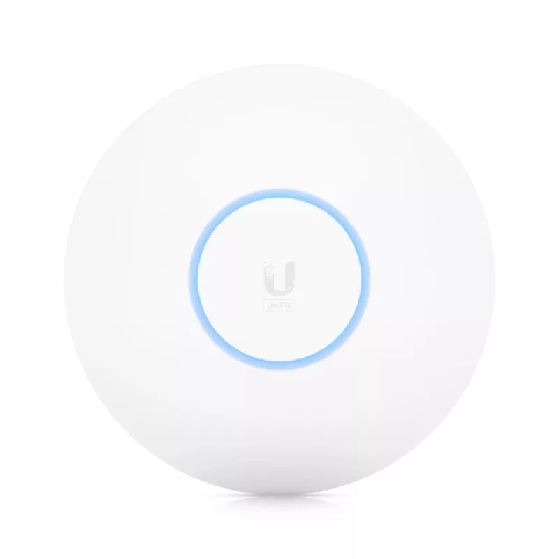 Wireless Access Point UBIQUITI U6‑PRO — Wi‑Fi 6 Dualband 2.4/5 GHz, PoE, IP54, Decke/Wand, 4800 Mbit/s (5 GHz), 573,5 Mbit/s (2,4 GHz)