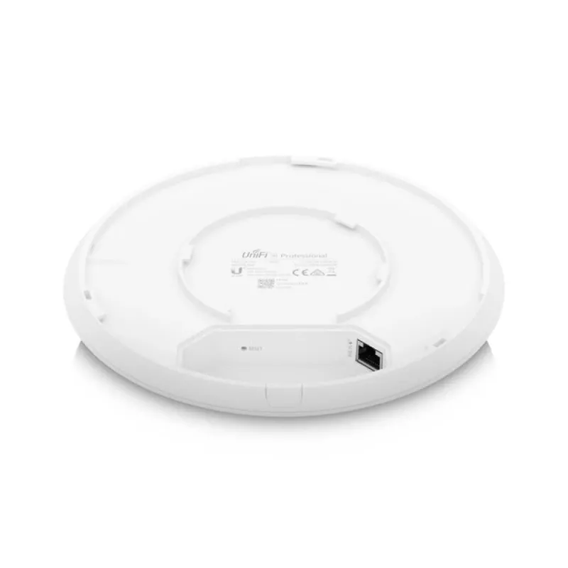 Wireless Access Point UBIQUITI U6‑PRO — Wi‑Fi 6 Dualband 2.4/5 GHz, PoE, IP54, Decke/Wand, 4800 Mbit/s (5 GHz), 573,5 Mbit/s (2,4 GHz)