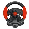 Lenkrad ESPERANZA EG103 Gaming-Controller — PC/PS2/PS3, 13 Tasten, Vibration, Beschleunigungssensor, schwarz/rot
