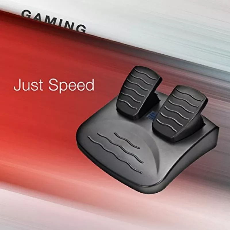 Lenkrad ESPERANZA EG103 Gaming-Controller — PC/PS2/PS3, 13 Tasten, Vibration, Beschleunigungssensor, schwarz/rot